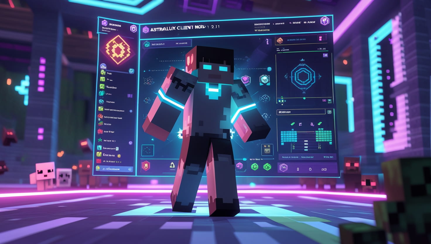 Astralux Client Mod (1.21.1) – Advanced Anarchy Utility